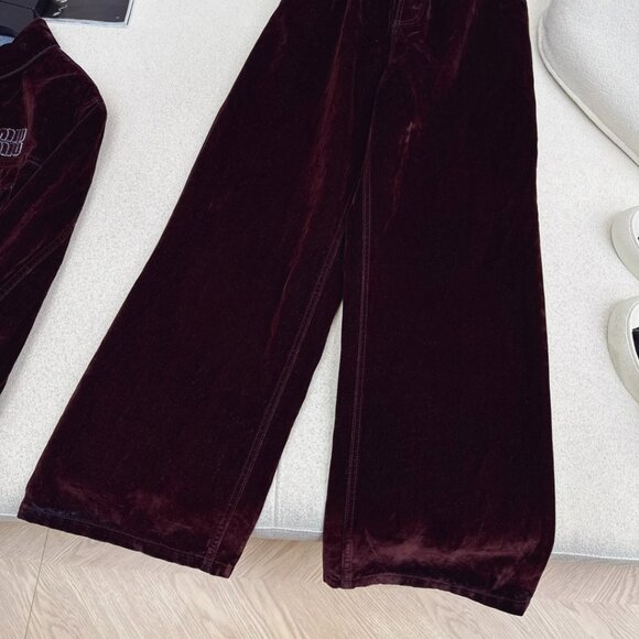 Miu Miu velvet trousers - Picture 4 of 9